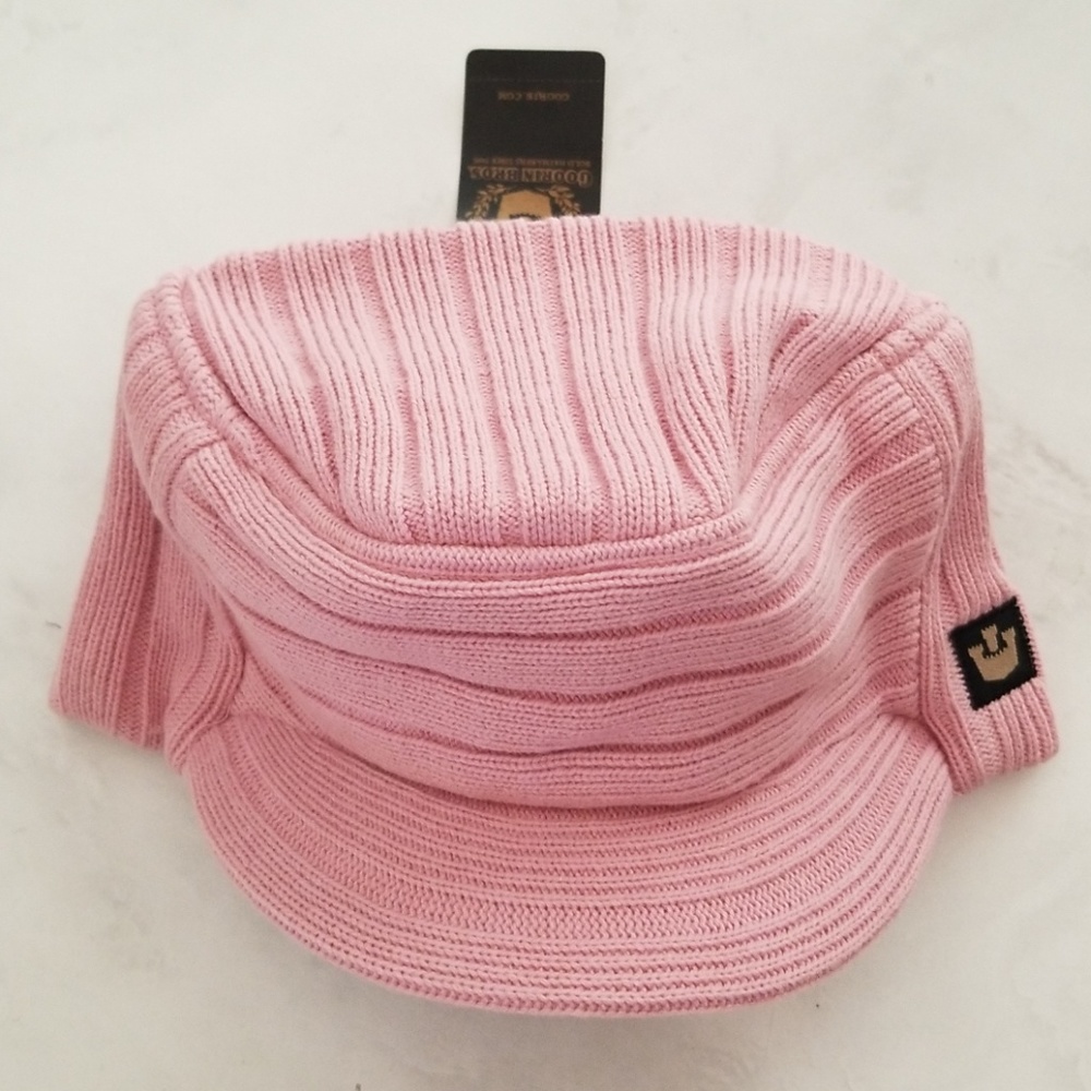 Goorin Bros. Pink Military Cadet Brim Beanie Hat - Picture 6 of 8